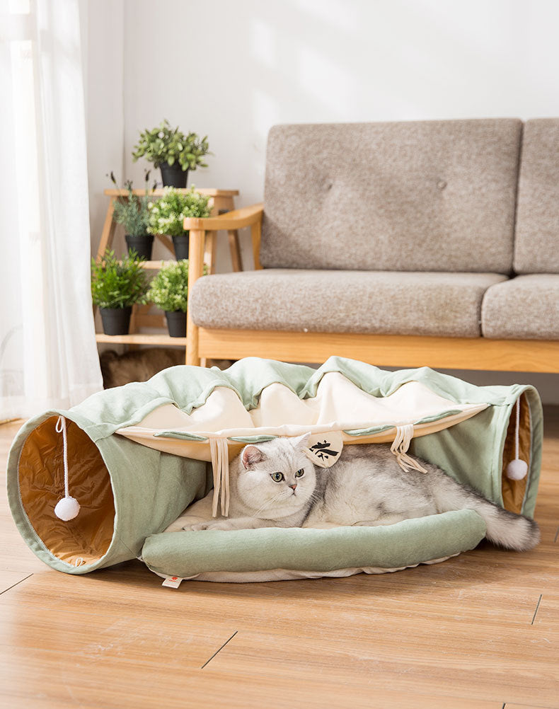 Foldable Cat Tunnel Nest