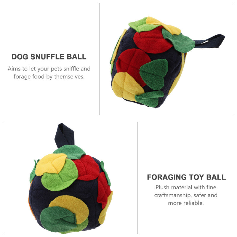 Interactive Dog Snuffle Ball Toy