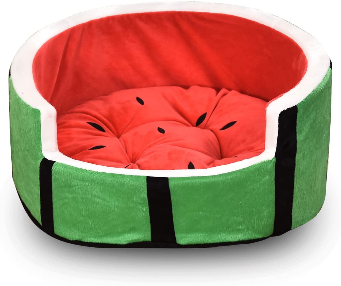 Cute Cotton Watermelon Dog Bed