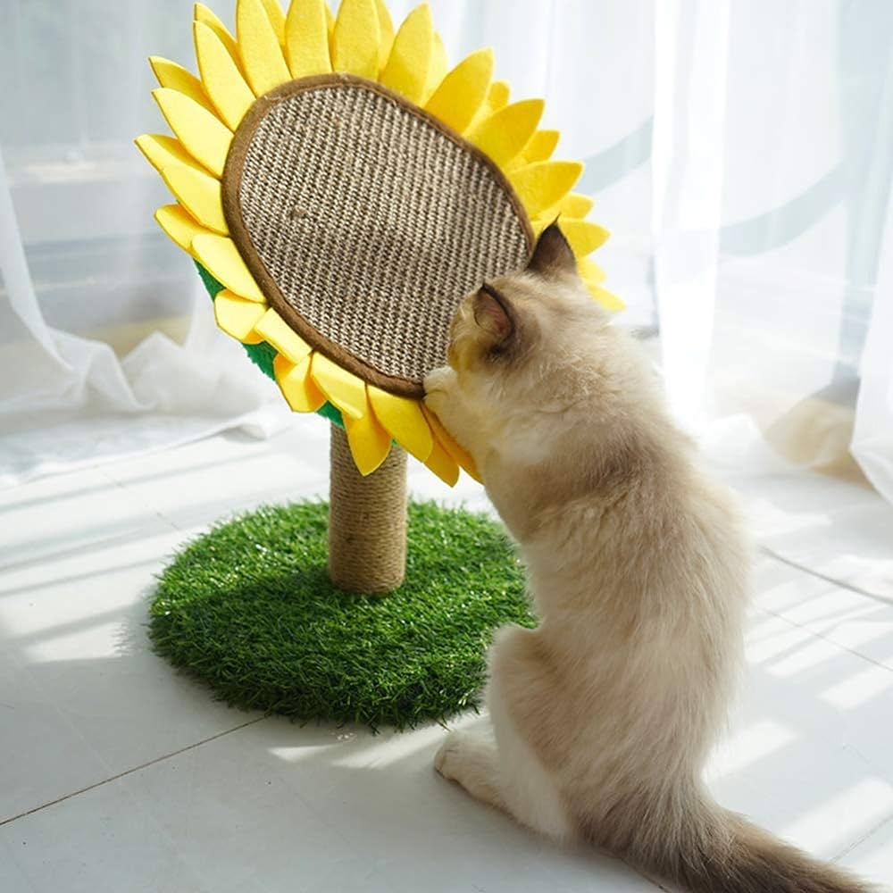 Sunflower Fun Cat Scratcher