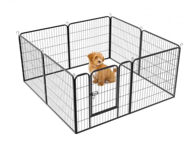 High Quality 8 Pcs Foldable Pet Playpen