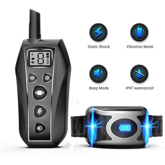 IPX7 Waterproof Pet Dog Training Collar