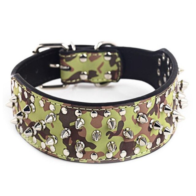 Luxurious Spiked Studded Dog Collar