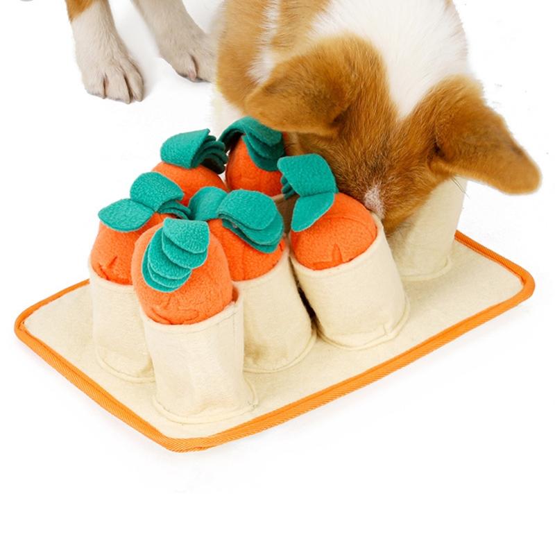 Carrot Pet Dog Snuffle Mat