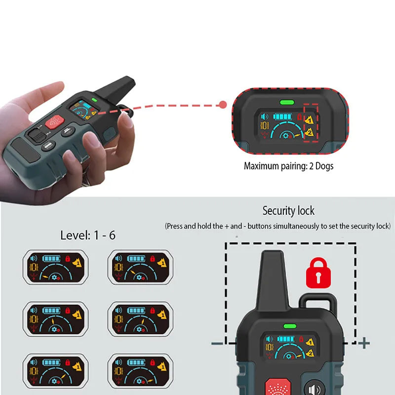 Anti Bark Dog Training Spray Collar