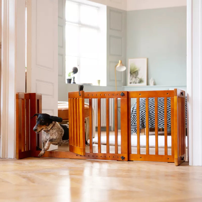 Luxury Solid Wood Dog Barrier Gate