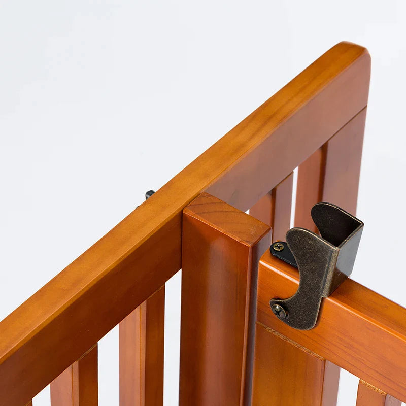 Luxury Solid Wood Dog Barrier Gate