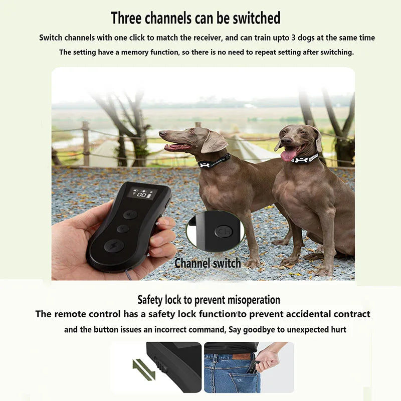 2600FT 3 Modes Dog Training Collar