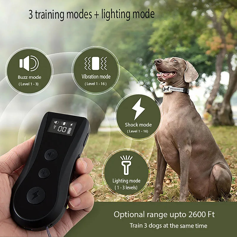 2600FT 3 Modes Dog Training Collar