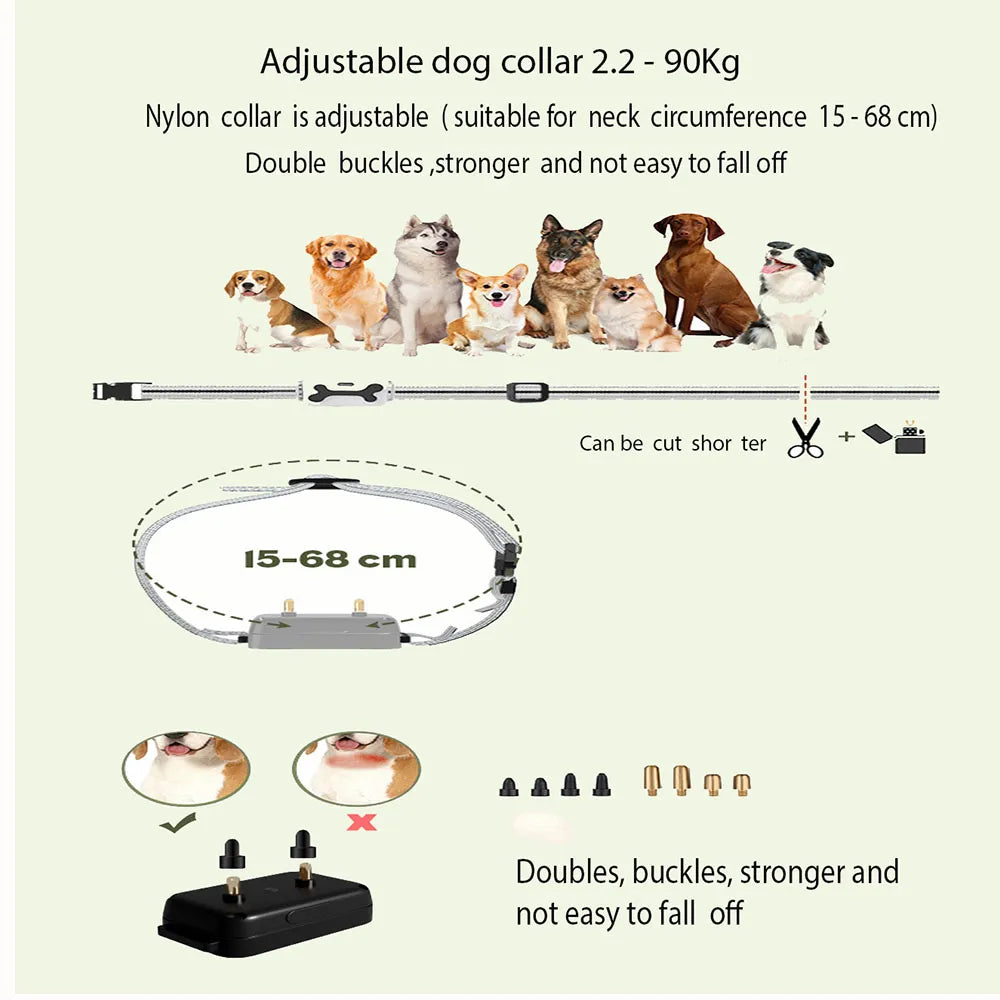 2600FT 3 Modes Dog Training Collar