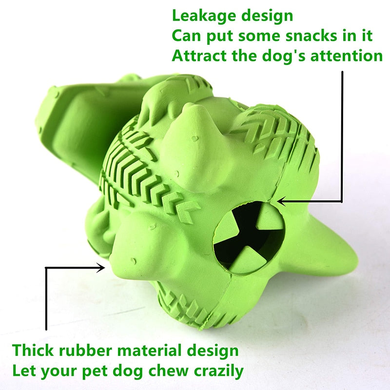 Natural Rubber Interactive Dog Toy