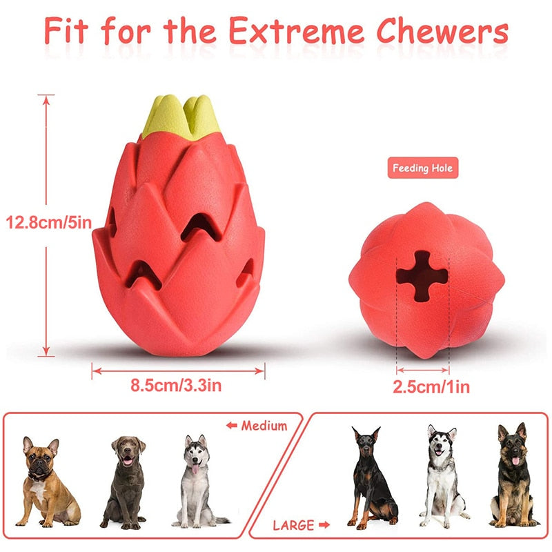Indestructible Pitaya Dog Chew Toy