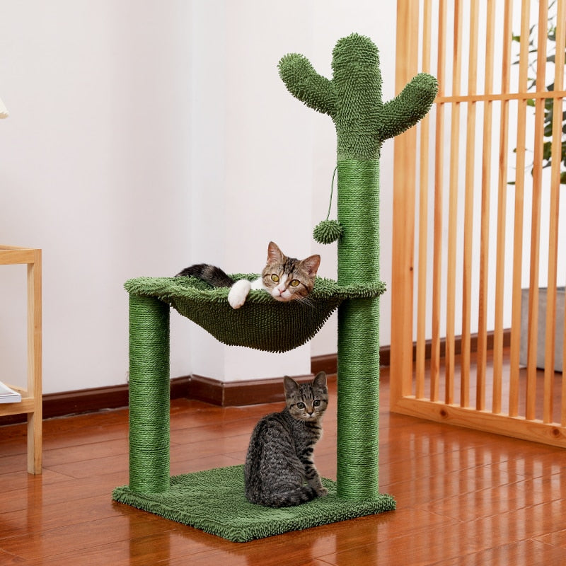 Cactus Cat Sisal Rope Scratching Post