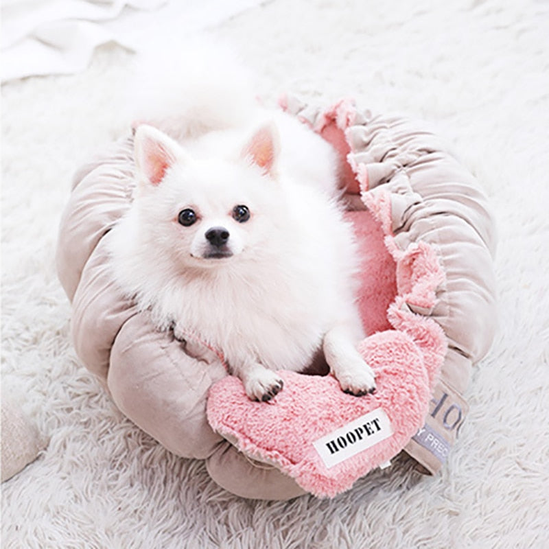 Cozy Fluffy Pet Warm Bed