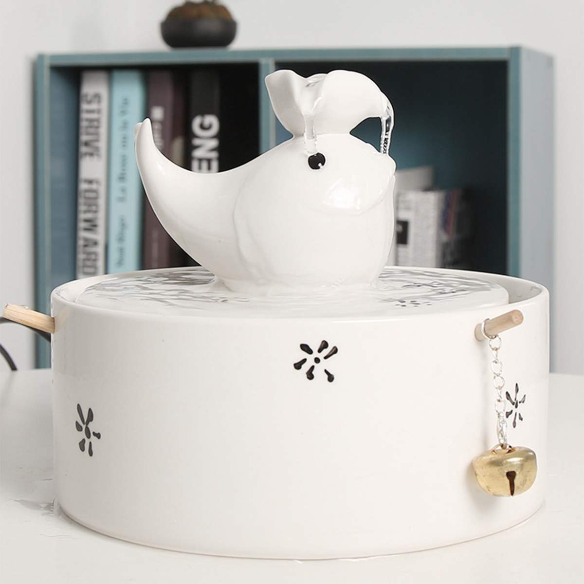Cute Ceramic Pet Water Fountain