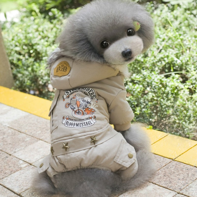 Fashion Autumn Dog Jumpsuit