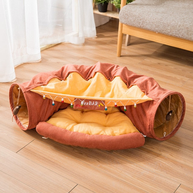 Foldable Cat Tunnel Nest