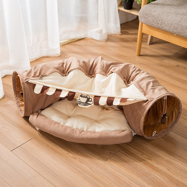 Foldable Cat Tunnel Nest