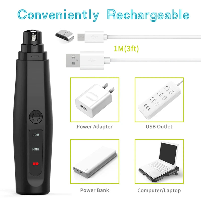 Painless Grooming Dog Nail Grinder