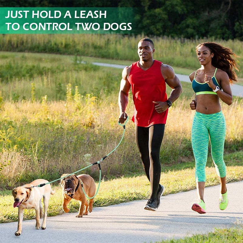Fashion Durable Dual Dog Leash