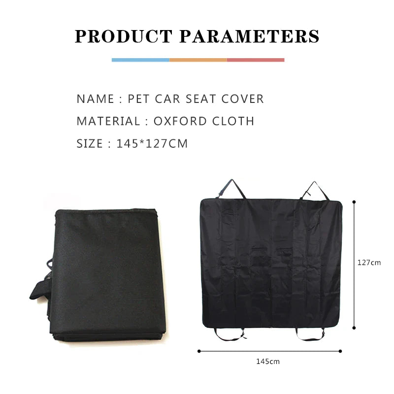 Foldable Dog Car Seat Cover Hammock