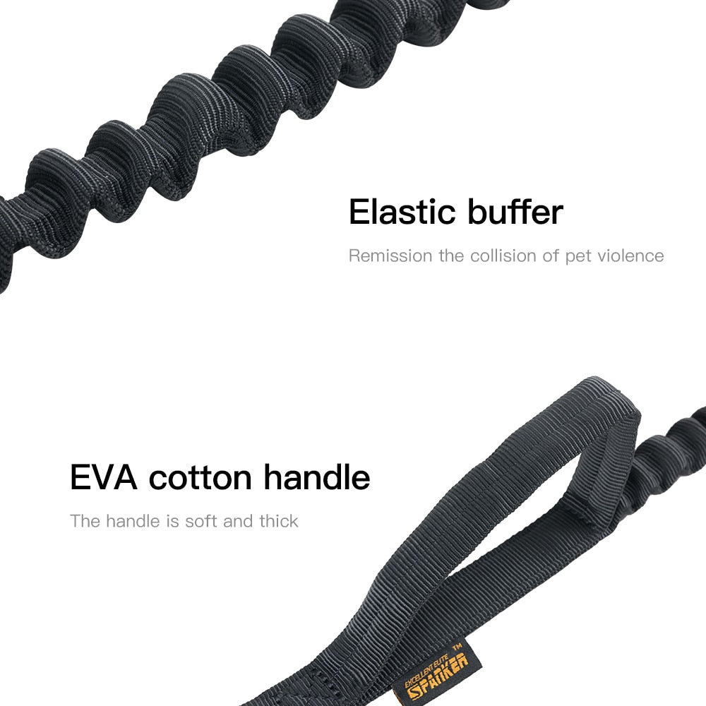 Elite Outdoor Tactical Dog Bungee Leash