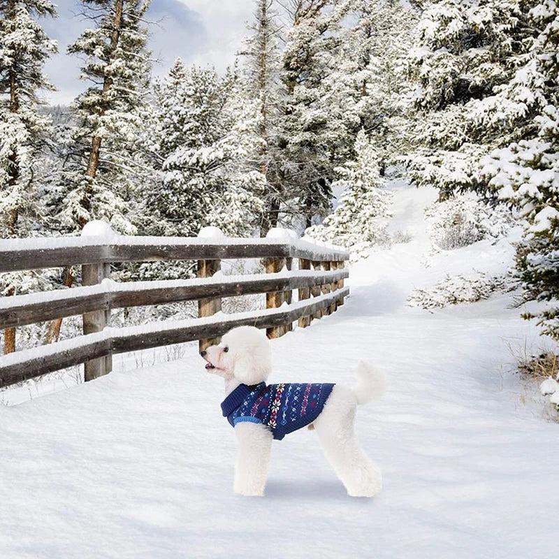 Classic Snowflake Dog Sweater