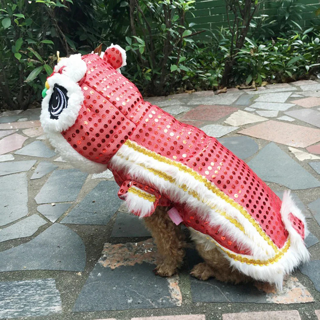 Chinese New Year Dog Lion Cosplay Costume