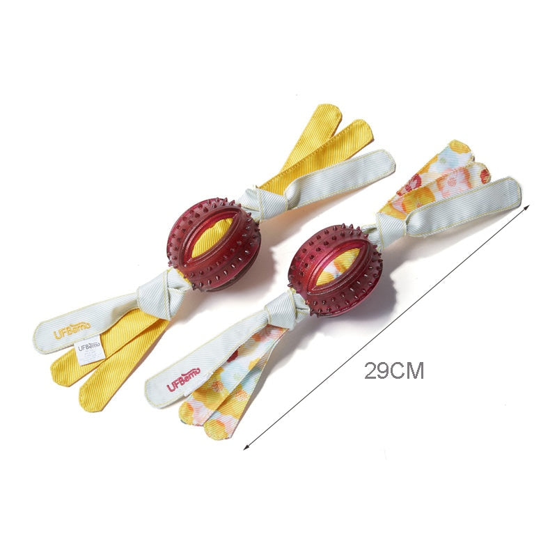 Interactive Rubber Dog Chewy Bite Toys