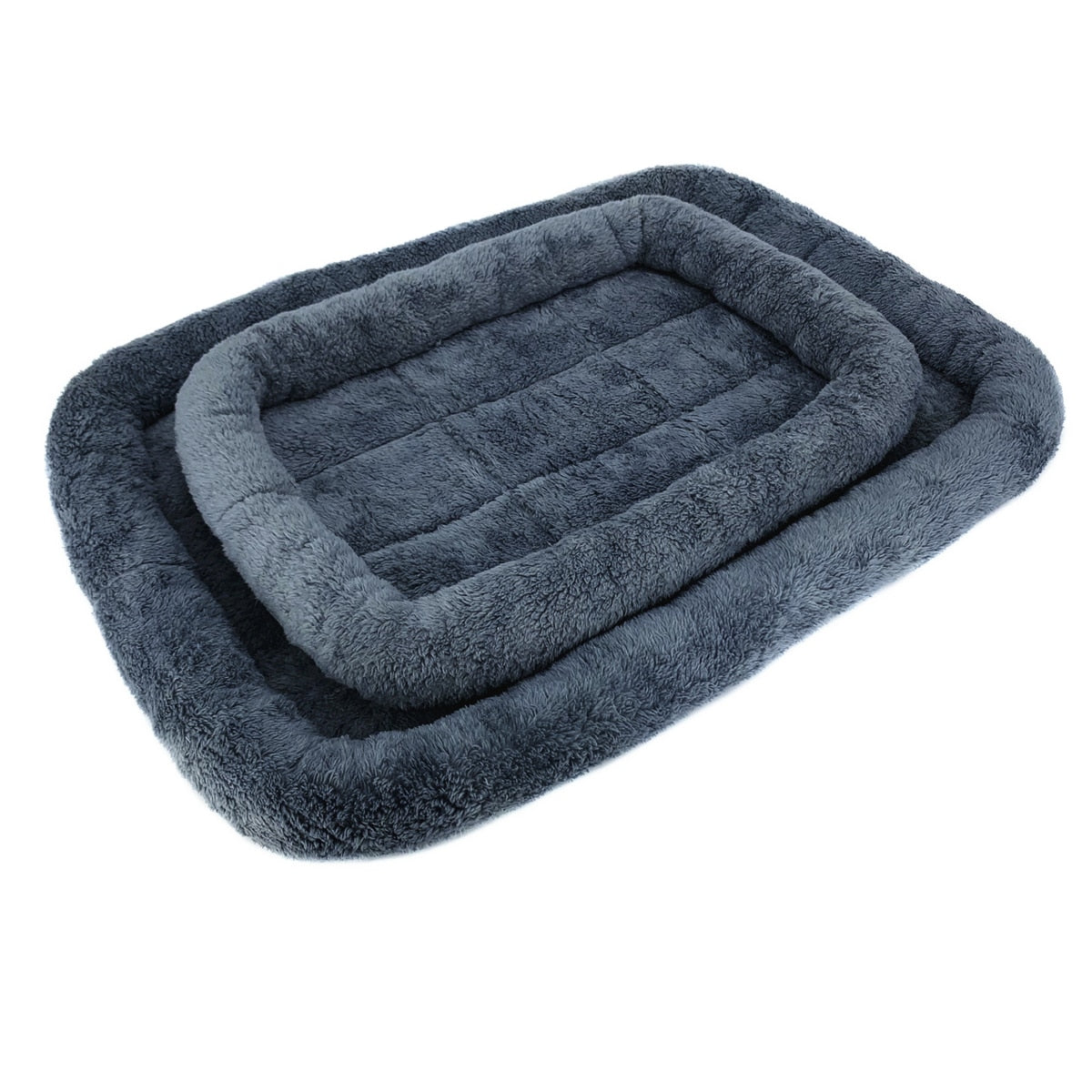 Washable Dog Bolster Bed Mat