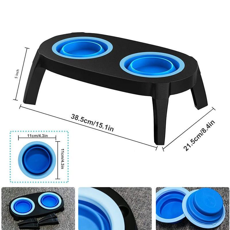 Elevated Dog Bowl With Stand