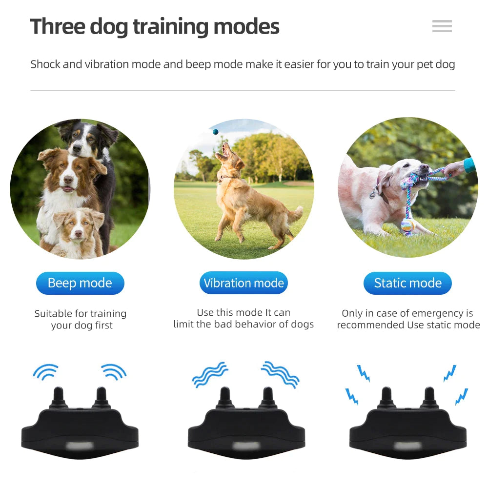 1000m Waterproof Dog Training Collars