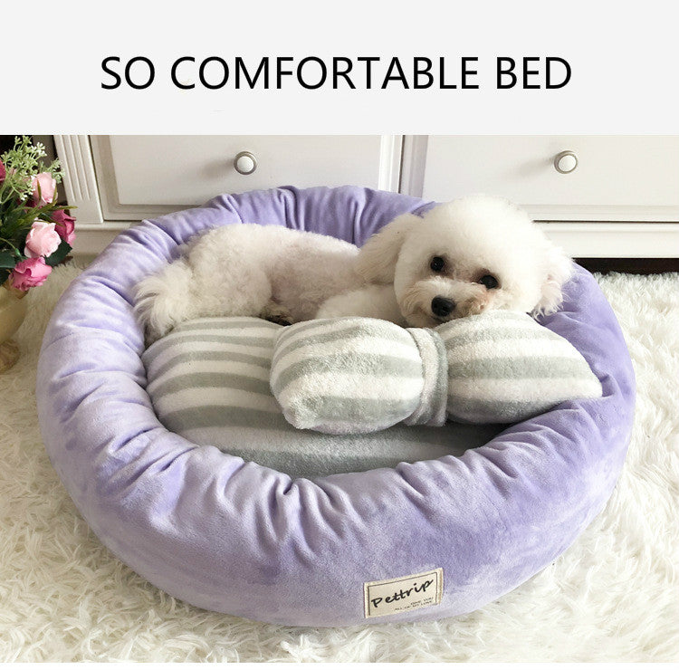 Four Seasons Plush Pet Sofa Bed