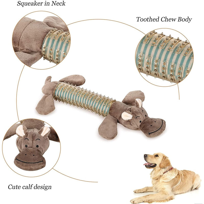 Interactive Dog Squeaky Chew Toy