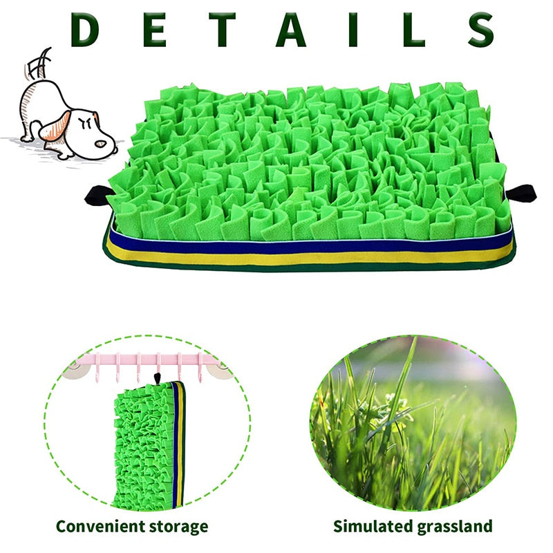 Dog Puzzle Toy Snuffle Mat