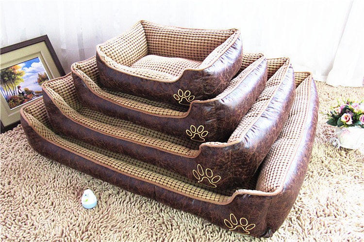 Soft Suede Dog Sofa Beds