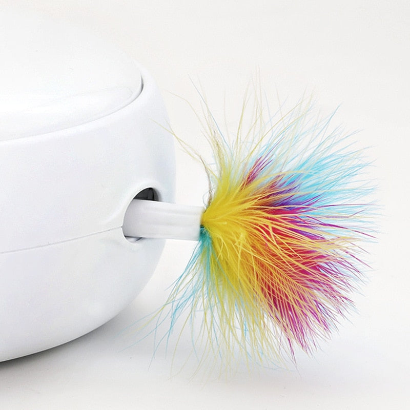 Electric Smart Cat Teasing Spinning Toy