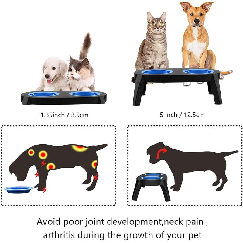 Elevated Dog Bowl With Stand