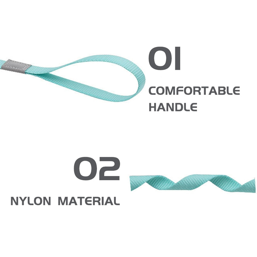1.5m Reflective Walking Dog Leash