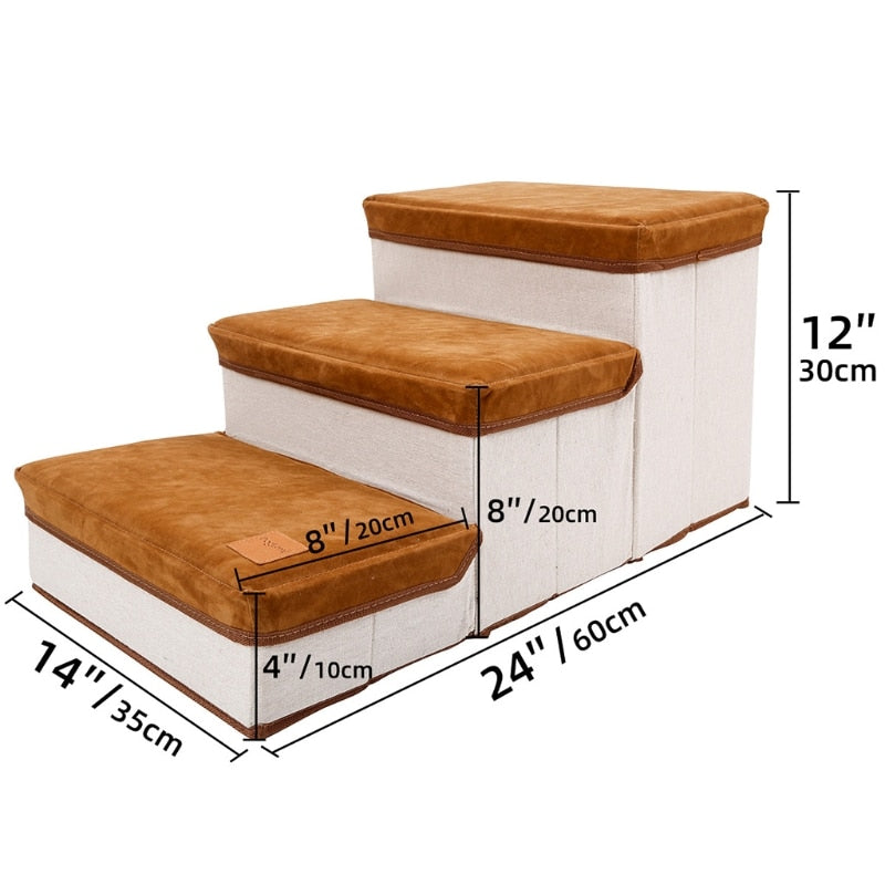 3 Steps Foldable Pet Stairs