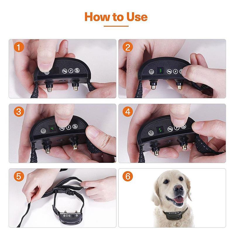 Pet Dog Anti Barking Device Collar
