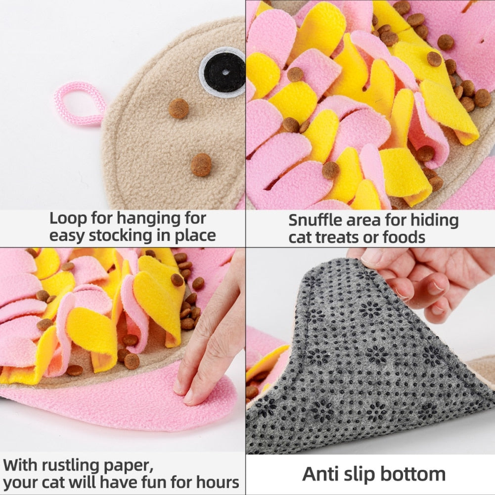 Fish Shape Dog Snuffle Mats