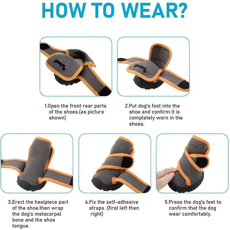 Cross Strap Soft Dog Shoes