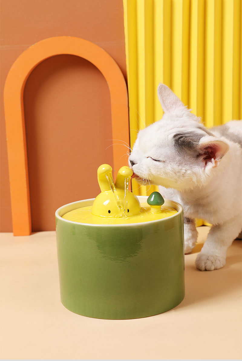 Creative Ceramic Pet Water Fountain