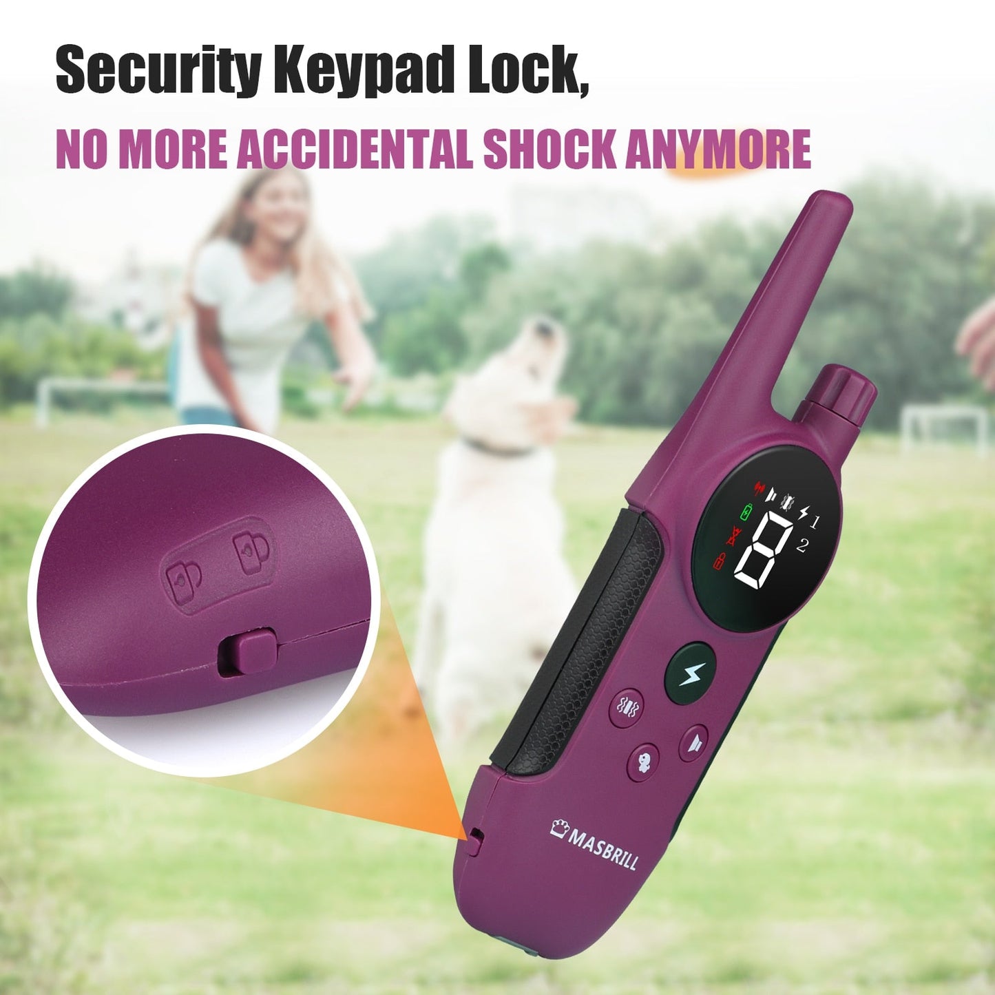 1000ft Shock Electronic Dog Anti Bark Collars