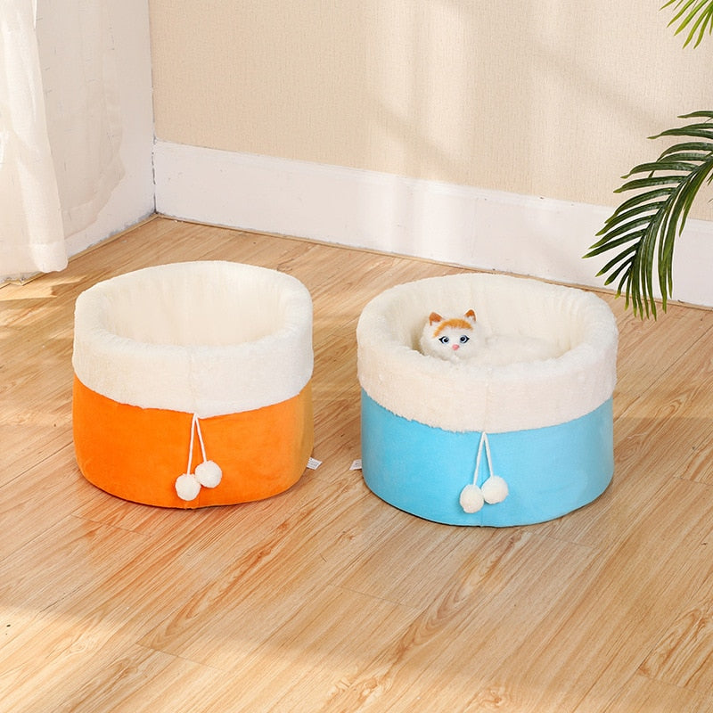 Fluffy Plush Soft Dog Bed