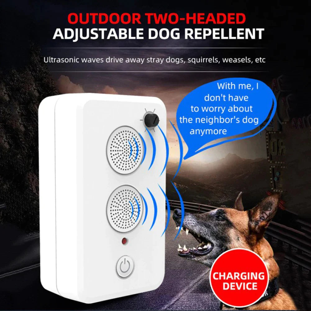 Ultrasonic Bark Stopper Outdoor Dog Repeller