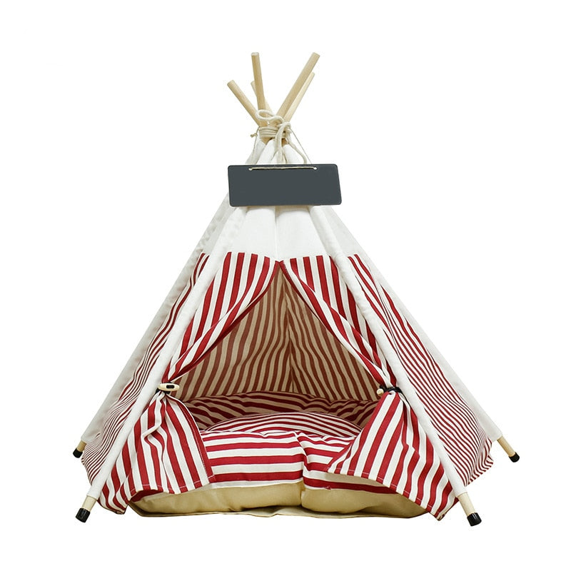 Portable Teepee Pet Tent House