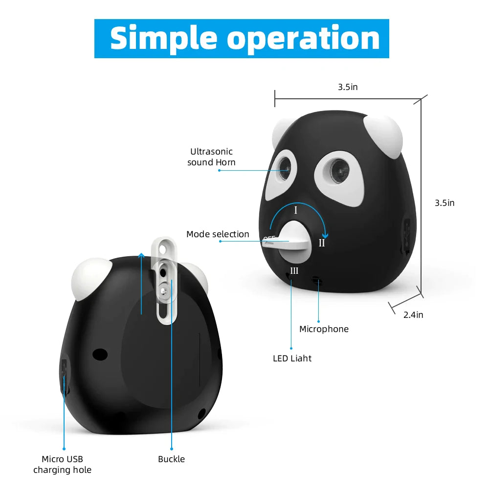 33 FT Ultrasonic Dog Bark Stopper