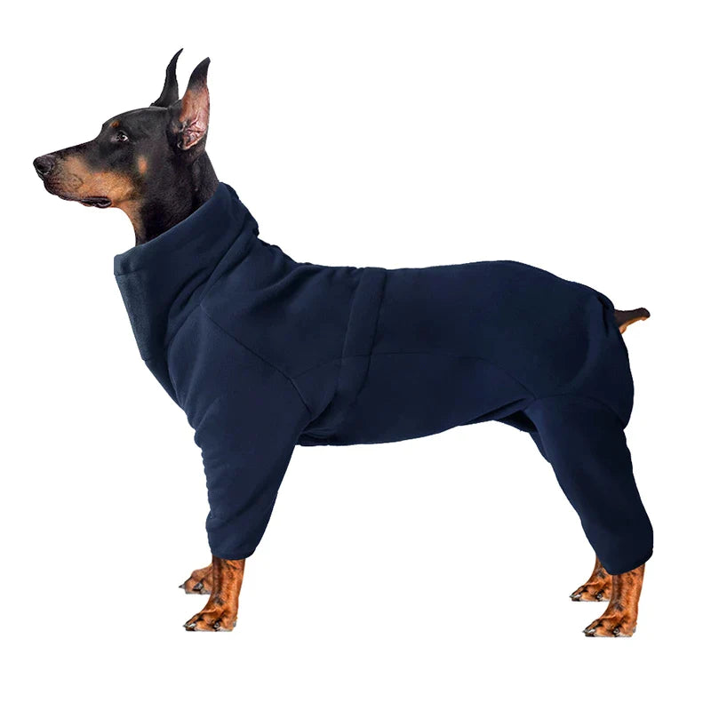 Soft Fleece Winter Dogs Overalls